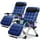 Chair with Royal Blue Mattress(2 Packs)