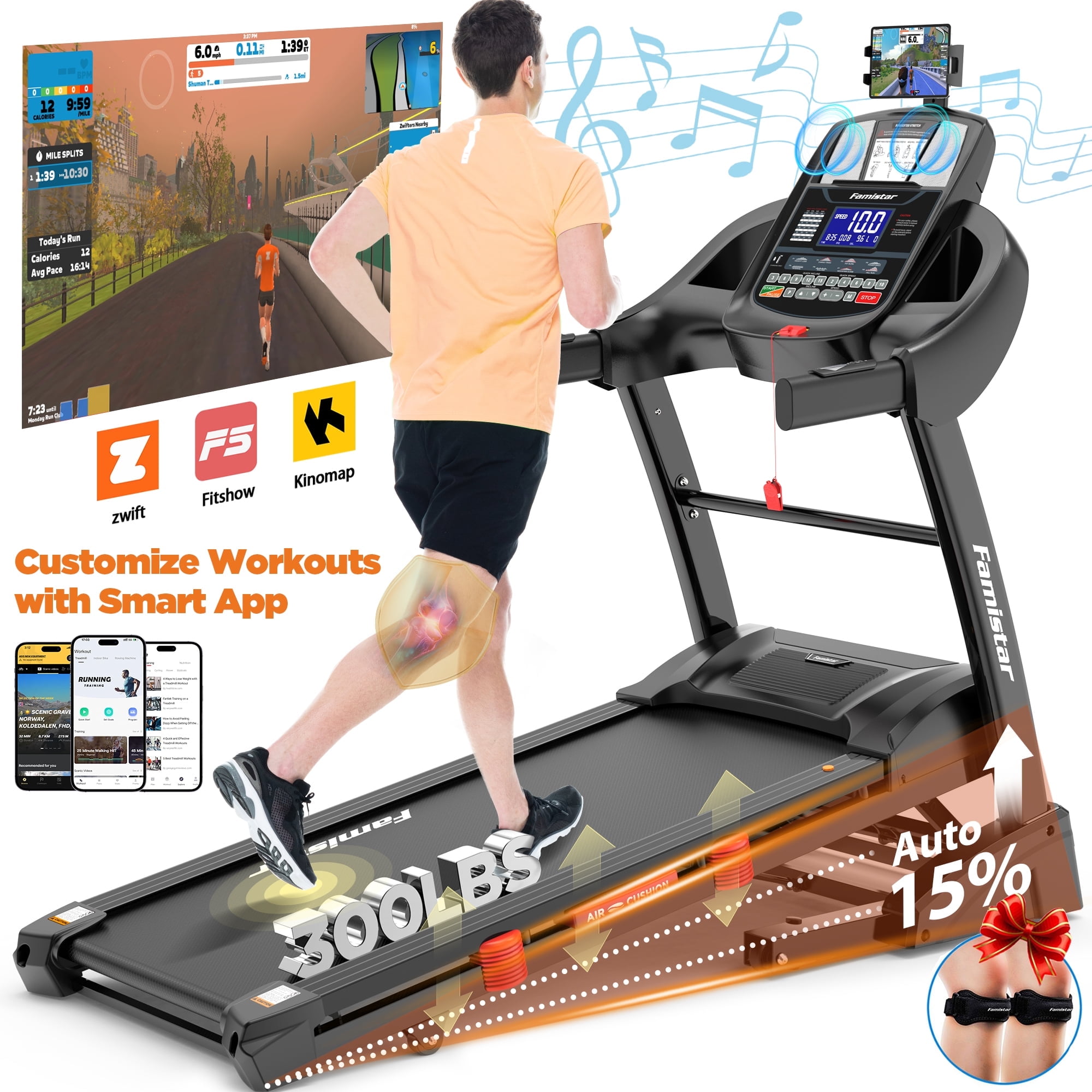 500 Calorie Burn 50 Minute Treadmill Workout Sunny Health Fitness