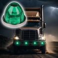 thumbnail image 4 of Glass Plastic Watermelon Lanterns Truck Side Light Truck Width Indicator Light Indicator Light Side Light LED Light Ship Signal Light, 4 of 5