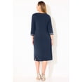 thumbnail image 2 of Catherines Women's Plus Size Stud Accent Shift Dress, 2 of 4