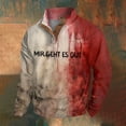 thumbnail image 2 of Spring And Autumn Men's Standing Collar Sweatshirt Is Outdoor Casual Sweaters TopsM, 2 of 4