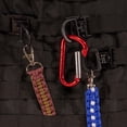 thumbnail image 5 of Paracord Planet Tactical ating Clip - 3/4 x 1 Inch D-Ring - Black Plastic Swivel Base - Use for Backpacking, Camping, Traveling, and More, 5 of 7