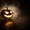 Sinister Jack O Lantern, variant on Elephant Stock Halloween Cemetery Gate Wall Art - Horizontal Multi Panel Canvas - Living Room Wall Decor - Holiday Multi Panel - Gray And Beige Decor - 84" x 54"