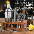 thumbnail image 4 of Cocktail Shaker Set with Stand - 25pcs Mixology Bartender Kit 25oz Professional Bar Tools Set Bar Accessories for Drink Mixing, Bartender Gifts for Home Bar, Parties, 4 of 6