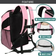 PetAmi Premium Pet Carrier Backpack, Pink