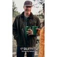 thumbnail image 2 of Silipint: Silicone 16oz Coffee Tumblers, 2 Pack, Green Speckled, 2 of 7