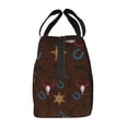 thumbnail image 5 of ZICANCN Insulated Lunch Bag for Women Men, Western Cowboy Traditional Wild Reusable Cute Lunch Bags for Picnic School Work Office, 5 of 8