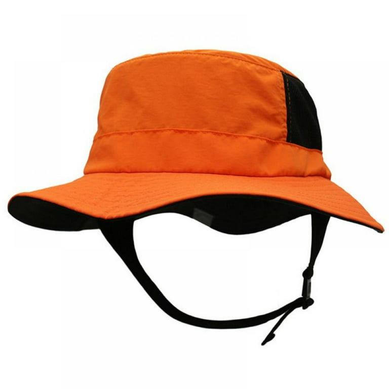 Baywell Sun Hat for Men/Women, Waterproof Wide Brim Bucket Hat UV  Protection Boonie Hat for Fishing Hiking Garden Beach Orange