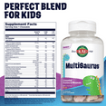 thumbnail image 2 of KAL Kid’s MultiSaurus Vitamins & Minerals | Berry, Grape & Orange Flavor | Children’s Daily Multivitamin | 90 Chewables, 2 of 6