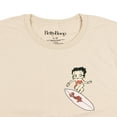 thumbnail image 6 of Betty Boop Maliboop T-Shirt Men's Front & Back Surfing Sunset Graphic Tee, 6 of 6