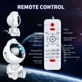 thumbnail image 6 of Astronaut Star Projector, Galaxy Ceiling Projector Starry Nebula Kids Night Light with Remote Control Timing & 360° Rotation Magnetic Head for Baby Home Bedroom Gaming Room Decor Christmas Party Decor, 6 of 8