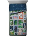 thumbnail image 2 of Minecraft 5 Piece Twin Bedding Set - Includes Reversible Comforter, Sheets and, 2 of 6