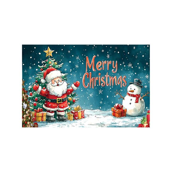 Festive Christmas Garage Banner – Joyful Holiday To Your Garage