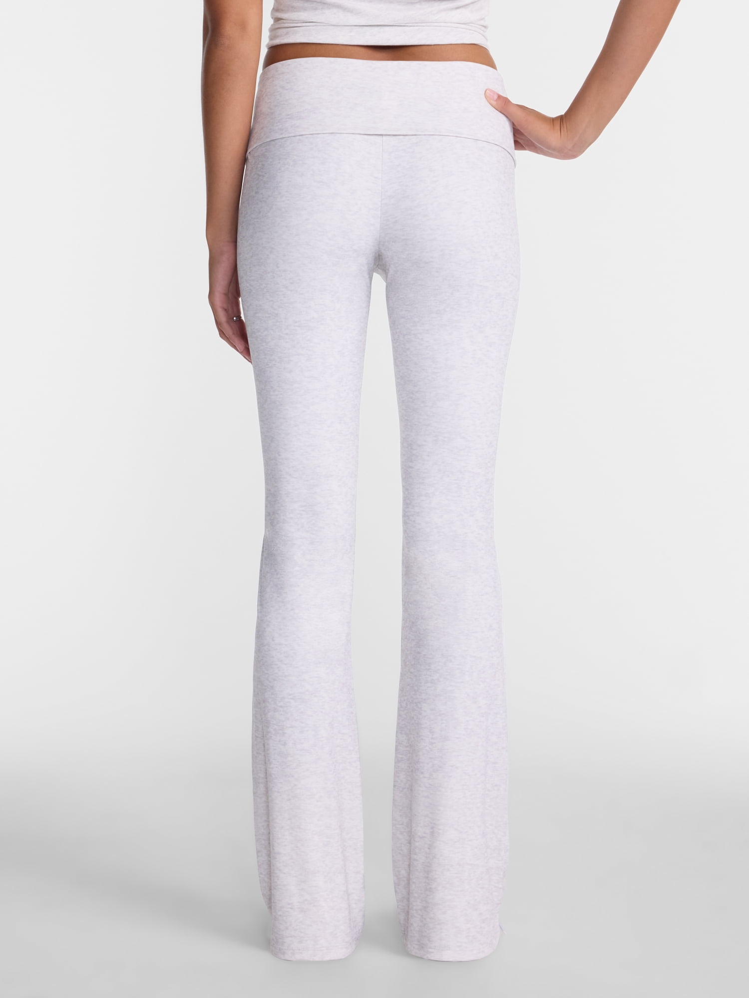 No Boundaries Foldover Flare Pants, 31.25" Inseam, Women’s XXS-XXL