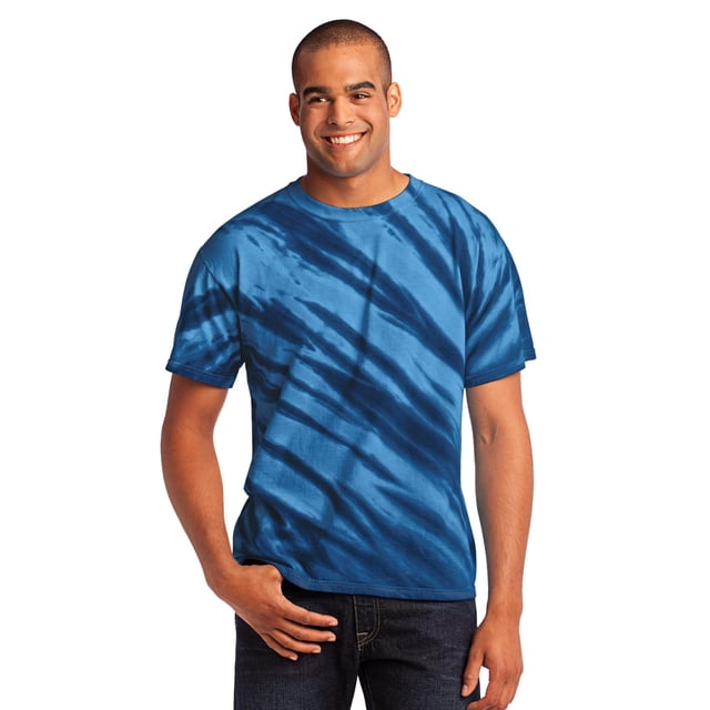 Port & Company? - Camiseta tie-dye con rayas de tigre. PC148 Puerto & Compa??a PC148