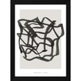 thumbnail image 2 of Design Fabrikken 11x14 Black Modern Wood Framed Wall Art Titled - Lines 1, 2 of 6