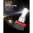 thumbnail image 3 of 6Pcs H9 H11 For Jeep Grand Cherokee 2018-2021 Combo LED Headlight Fog Light Bulbs Kit, 3 of 12