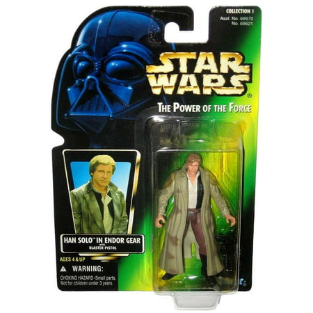 Han Solo Action Figure Hologram Card Star Wars Return of the Jedi