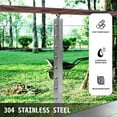 thumbnail image 3 of VEVOR Stainless Steel Cable Railing 3/16"x 250ft, Wire Rope 304 Marine Grade, Braided Aircraft Cable 7x19 Strands Construction for Deck,Rail,Balusters,Stair,Handrail,Porch,Fence, 3 of 9