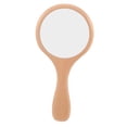thumbnail image 5 of Hytrove Small Handheld Mirror Makeup Mirror Wood Natural Wood Color 1Set 7.1x3.5x0.4In, 5 of 8