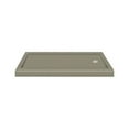 thumbnail image 5 of Transolid 60" x 32" Decor Solid Surface Right-Hand Shower Base, Available in Various Colors, 5 of 7