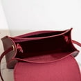thumbnail image 6 of HMSHA New Golden Tassel Double Layer Semi Circle Solid Color One Shoulder Saddle Bag Fashion Casual Women Small Bag, 6 of 6