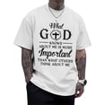 thumbnail image 2 of Ankishi Christian Tshirts Men Cross Casual Short Sleeve Crewneck Graphic Tees Summer Clothes for Streetwear, 2 of 10