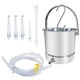 thumbnail image 1 of 2L Health Stainless Steel Enema Bucket Suitable for Colon Cleansing Reusable Constipation Cleaning hwy, 1 of 5