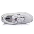 thumbnail image 2 of Tenis Fila Blanco Mujer Distorter Retro Blanco 5XM01006125, 2 of 5