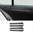 thumbnail image 1 of Real Bright Soft Car Interior Carbon Fiber Sticker Decoration8Pcs Carbon Fiber Interior Door Panel Cover For Volkswagen Jetta SedanAuto Car Protection Interior Accessories, 1 of 8