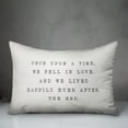 thumbnail image 3 of Creative Products Love Story 14x20 Spun Poly Pillow, 3 of 3