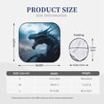 thumbnail image 3 of Sikiie Blue Thunder Storm Dragon Print Foldable Car Windshield Sun Visor, Car Window Sunshade Suitable for Sedan, SUV and Truck Car Accessories-Small, 3 of 6