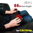 thumbnail image 3 of Joystick portátil de 2 jugadores para teléfono Android, PC, TV, controlador de juegos, consola Arcade, Rocker Fighting, Universal Fight Stick Hugtrwg Para estrenar, 3 of 9