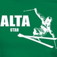 thumbnail image 3 of CafePress - Alta Utah Skier T Shirt - Women's Traditional Fit Dark T-Shirt, 3 of 4