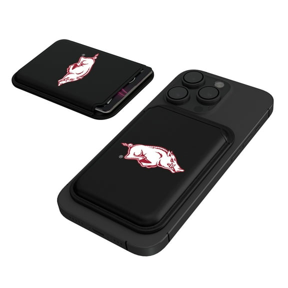 Keyscaper Arkansas Razorbacks Magnetic Credit Card Wallet