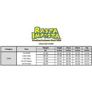 Rasta Imposta Banana Halloween Costume, Yellow, Child Size 7-10, Unisex
