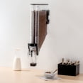 thumbnail image 4 of Met Lux 3 Gal Black Plastic Wall Mount Cereal Dispenser - 26 1/2" x 13 3/4" x 4" - 1 count box, 4 of 11