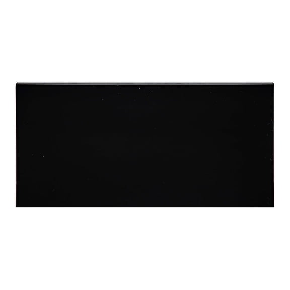 Black Plexiglass Sheet - 1/4" Thick Cast (24" x 36")