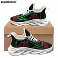 thumbnail image 1 of Zapatos planos de tendencia de moda Zapatos casuales de Pascua para mujer Zapatillas clásicas de diseño cruzado Zapatillas para correr antideslizantes vintage, 1 of 6