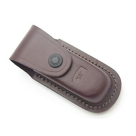 - BUCK 598 588 ERGO PRO BROWN LEATHER FOLDING HUNTER KNIFE SHEATH