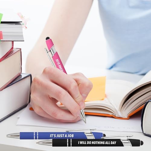 Funny Pens Sarcastic Ballpoint Pens for Adults Snarky Office Supplies for Coworker Women Men Work Colleague Favors 10 PCS