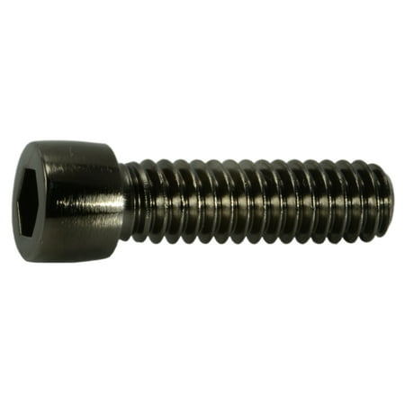 

1/4 -20 x 7/8 Black Chrome Smooth Socket Cap Screws (8 pcs.)
