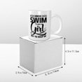 thumbnail image 5 of Swim Like A Girl Try To Keep Up Ceramic Coffee Mug, Funny Tea Cup - Motivational Inspirational Gift for Men & Women - Sarcastic Office Mug for Friend, Coworker, Family, 5 of 7