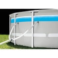 thumbnail image 2 of Intex: 14' x 42" Prism Frame: Clearview Premium Pool Set - Above Ground Pool Set, 3357 Gallon Capacity, Hydro Aeration Technology, Includes Filter Pump, Ground Cloth, Pool Cover & Ladder, Ages 6+, 2 of 6