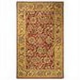 thumbnail image 2 of Safavieh Heritage Collection HG759K Handmade Traditional Oriental Burgundy and Gold Wool Runner (2'3' x 8'), 2 of 2