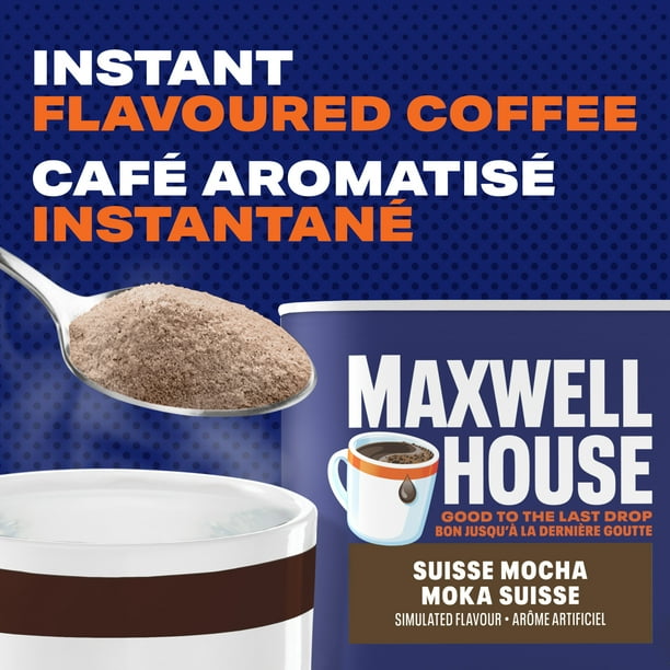 Maxwell House Suisse Mocha Flavoured Instant Coffee Beverage Mix