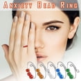 thumbnail image 1 of Sentmoon Bagues pour Femmes Bagues pour Femmes Bague pour Femmes Perle d'Anxiété Bobine Rotation Bande Fidget Réglable Spinner Bijou Cadeau, 1 of 9