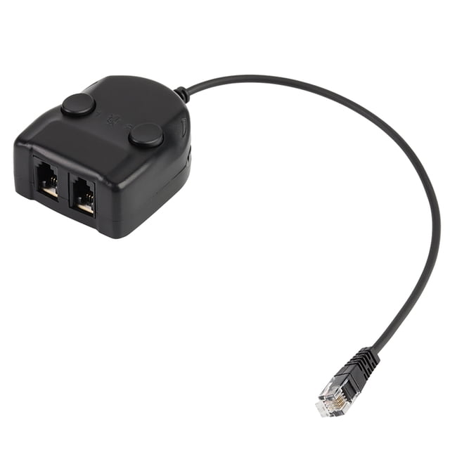 Oubit Telephone Training Adapter,Crystal Headset Telephone Training Splitter Training Box Telephone Training Splitter Advanced Technology