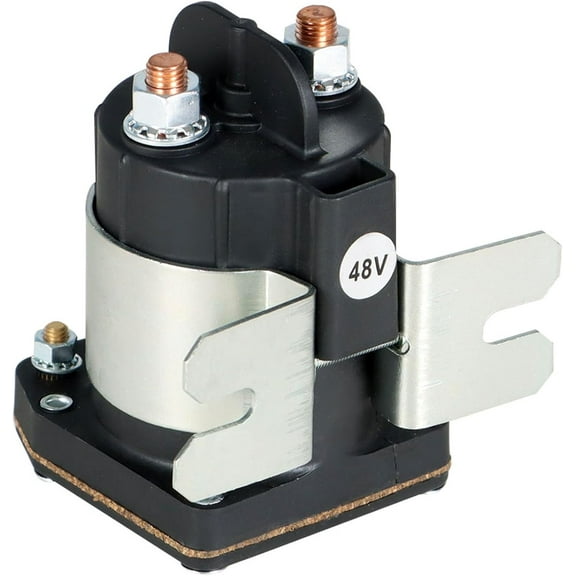 PET-U 48V 4 Terminal Heavy Duty Solenoid JU6-H1950-00 Replacement for G22/G29 Drive Electric Golf Carts