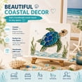 thumbnail image 5 of Sea Glass Art Kit, DIY Sea Glass Mosaic Art Kit, Ocean-Themed Seaglass Craft Kit with Colorful Glass Pieces, Beautiful Ocean-Inspired Artwork, Coastal Home Decor Creative Handmade Gift (Octopus), 5 of 14